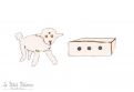 Box and Lamb earrings