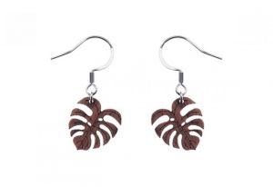 Monstera Earrings