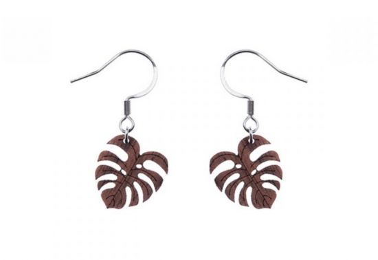 Monstera Earrings