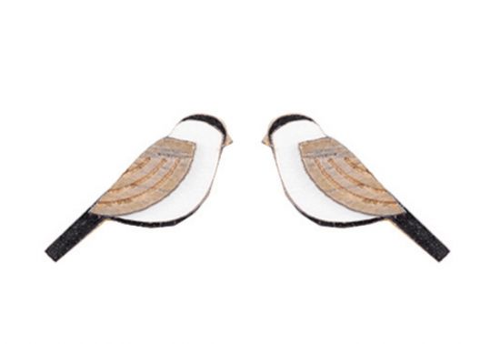 Natural Cutebird Earrings