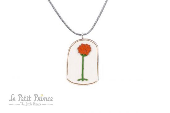 The Little Prince Rose Pendant