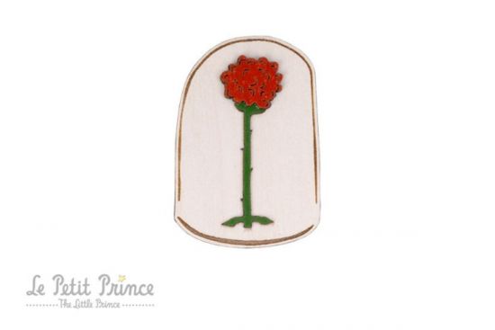 The Little Prince Rose Brooch