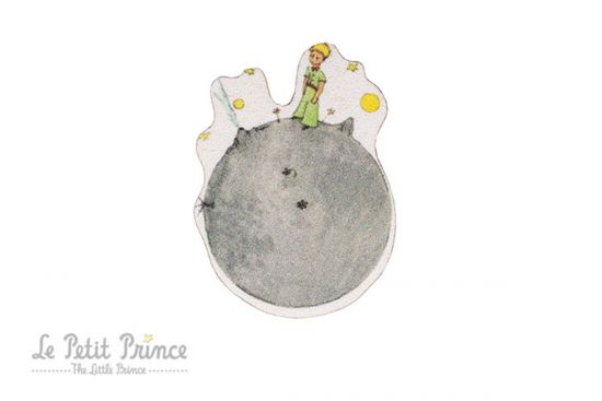 The Little Prince Planet Brooch