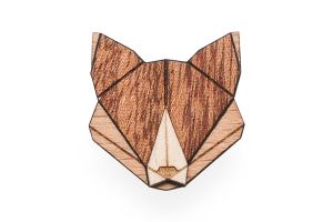 Fox Brooch