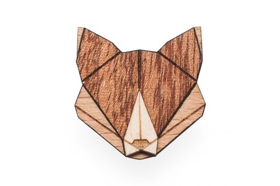 Fox Brooch