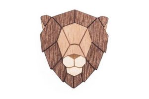 Lion Brooch