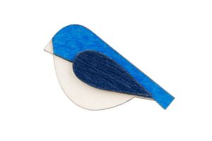 Blue Bird Brooch