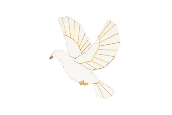 Dove Brooch