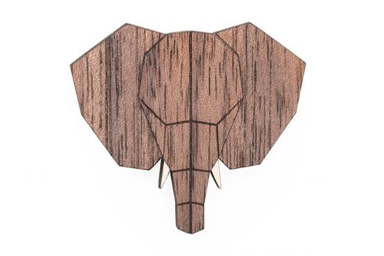 Elephant Brooch