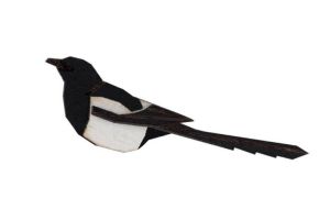 Magpie Brooch