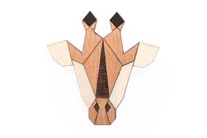 Giraffe Brooch