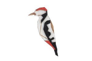 Woodpecker Brooch