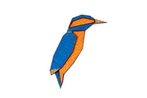 Kuningaskalastaja Brooch