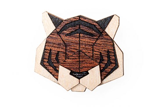 Tiger Brooch