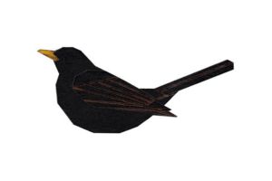 Blackbird Brooch