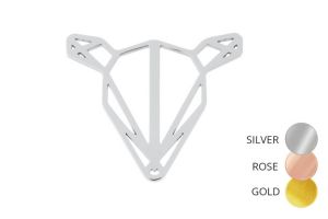 Doe Steel Brooch