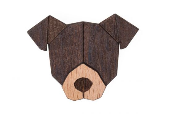 American Pit Bull Terrier Brooch