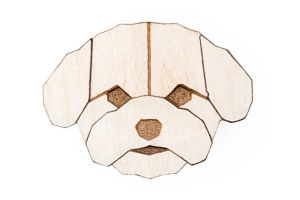 Bichon Frise Brooch