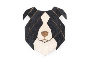 Border Collie Brooch