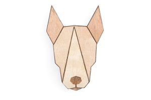 Bull Terrier Brooch
