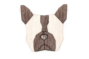 French Bulldog Brooch