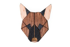 German Shepherd Brooch