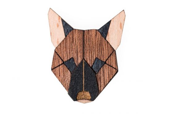 German Shepherd Brooch