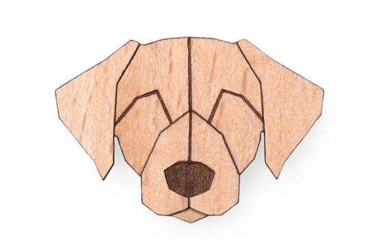 Labrador Brooch