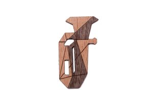 Tuba Brooch