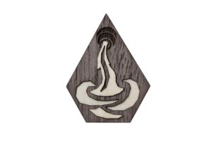 Aquarius brooch