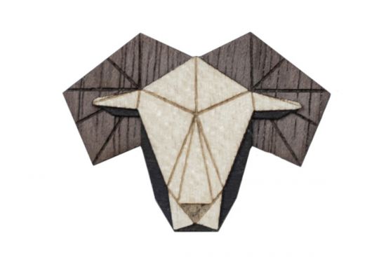 Aries Brooch