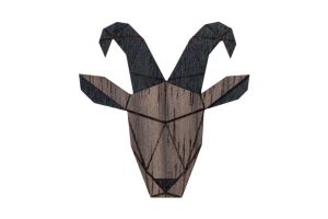 Capricornus Brooch