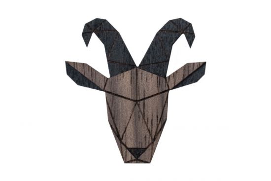 Capricornus Brooch