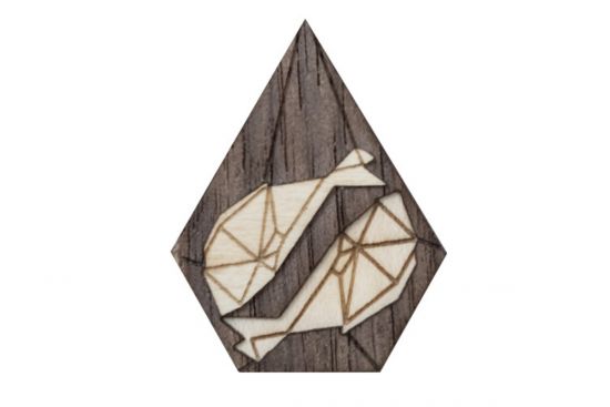 Pisces Brooch