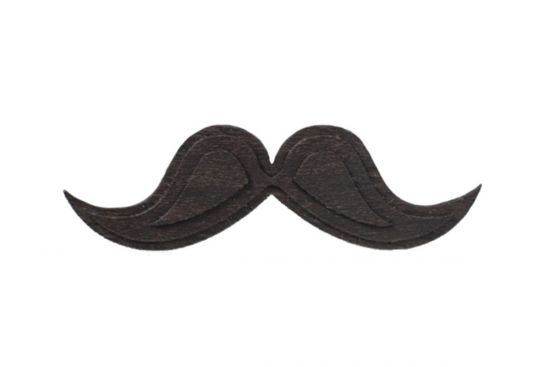 Moustache Brooch