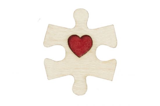 Puzzle 2 brooch