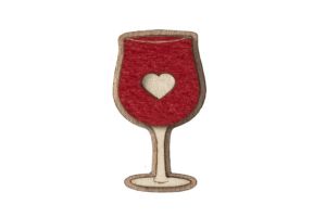 Red Wine Brooch