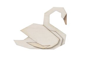 White Swan Brooch