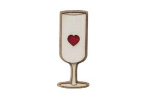 White Wine Brooch