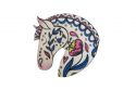White horse Brooch